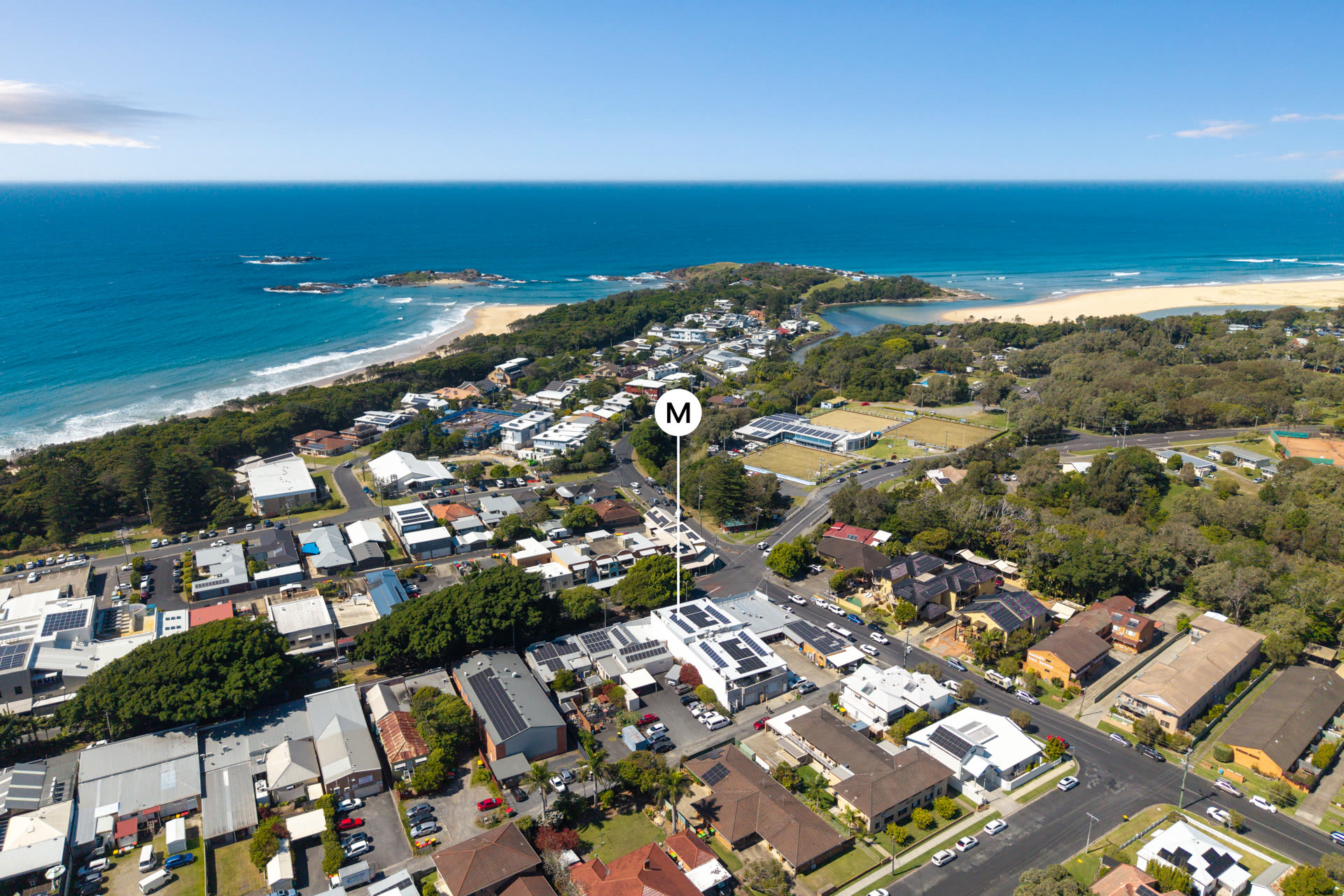 Location in Sawtell